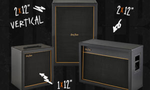 Harley Benton G112 Plus LTD V30UK, G212 Plus LTD V30UK und G212VPlus Vertical LTD V30UK – günstige, kompakte Gitarrenboxen mit Premiumbestückung Artikelbild
