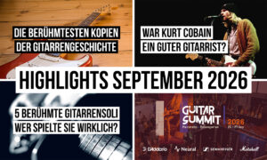 Die Highlights der bonedo-Gitarrenredaktion im September 2026 Artikelbild