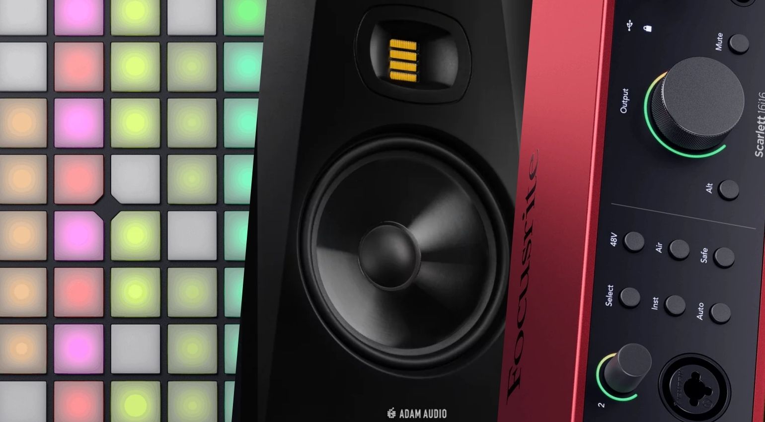 Focusrite, Novation und ADAM Audio: Recording Deals Special jetzt mit bis zu 23 % Rabatt!