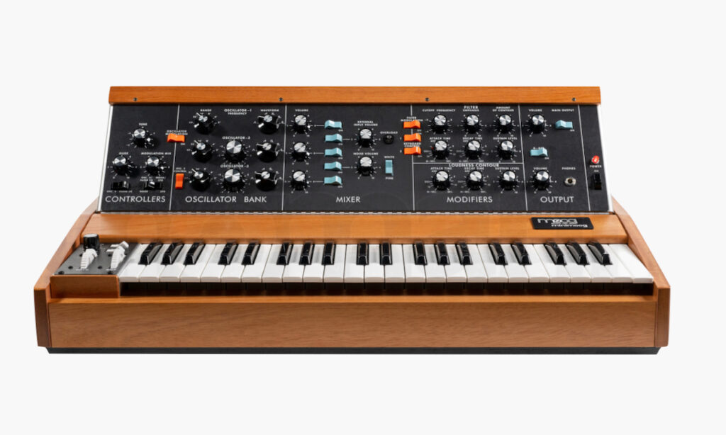 Minimoog Model D Mahagony Edition (Bildquelle: Thomann)