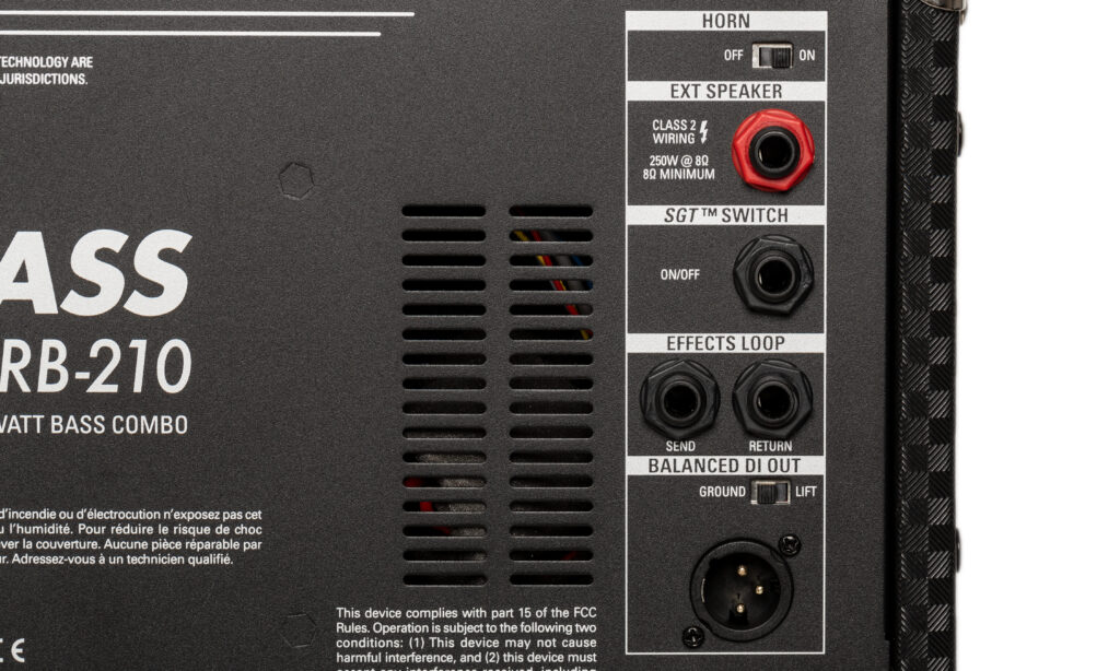 Ampeg RB-210 Ins&Outs