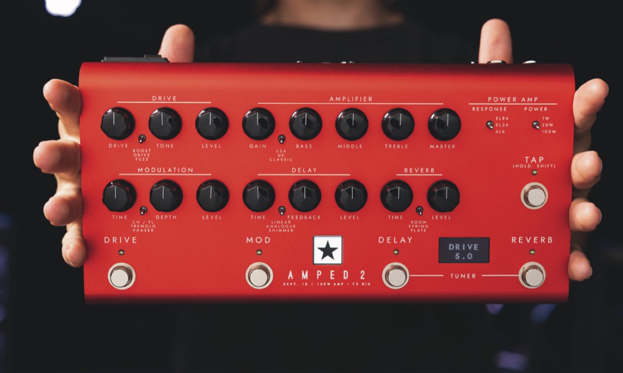 Blackstar Dept. 10 AMPED 2 - 100 Watt Amp Pedal mit Multieffekten Artikelbild