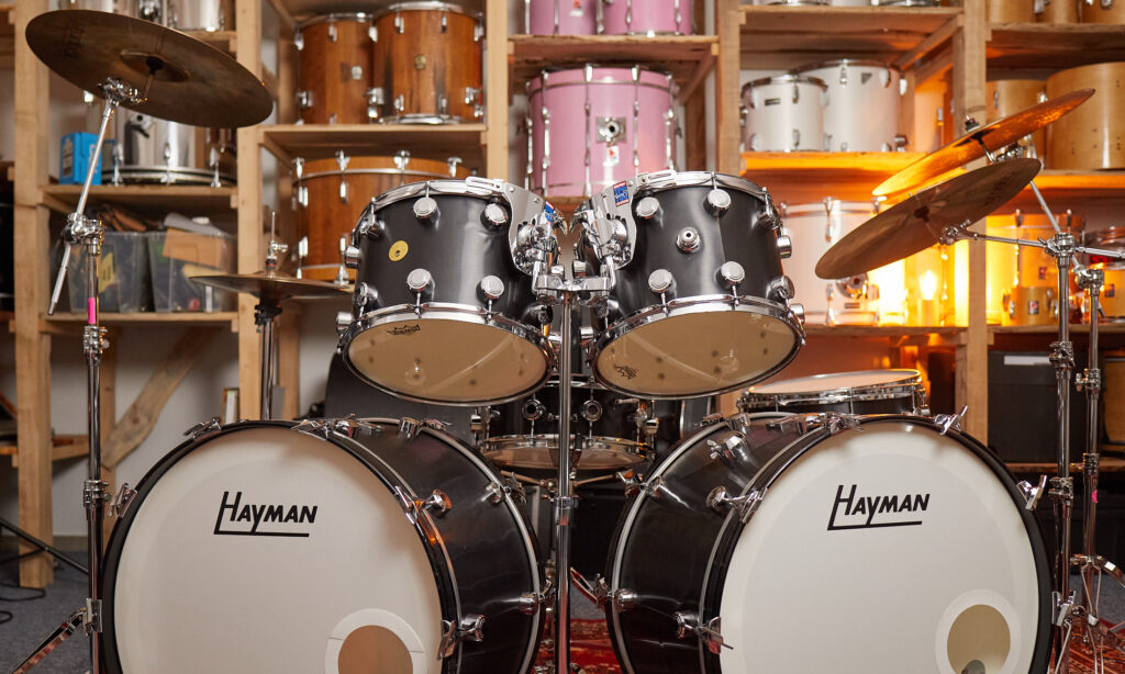 Ideal für Classic Rock oder Stoner: eine 26" Bassdrum.