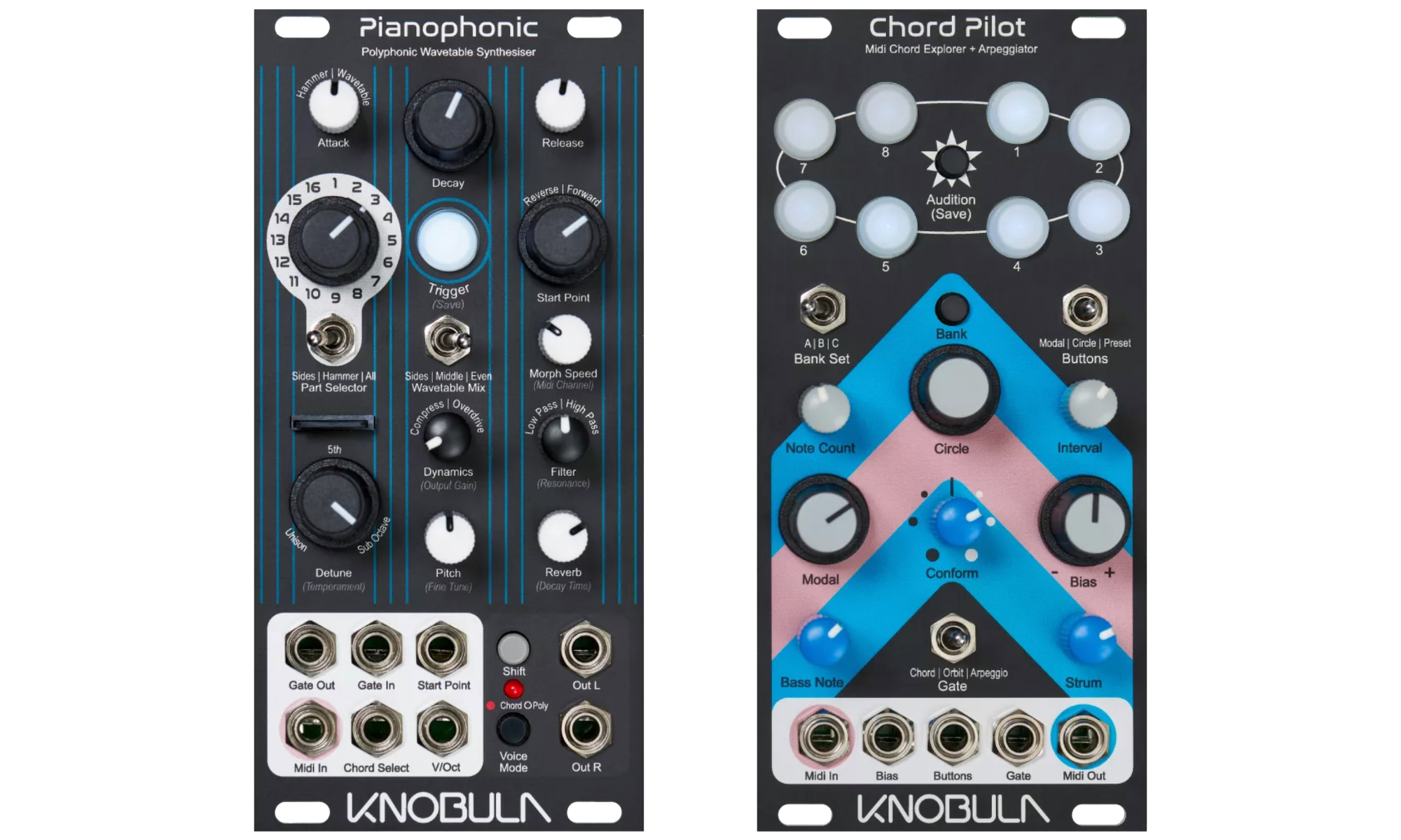 Knobula Chord Pilot und Pianophonic Test - Bonedo