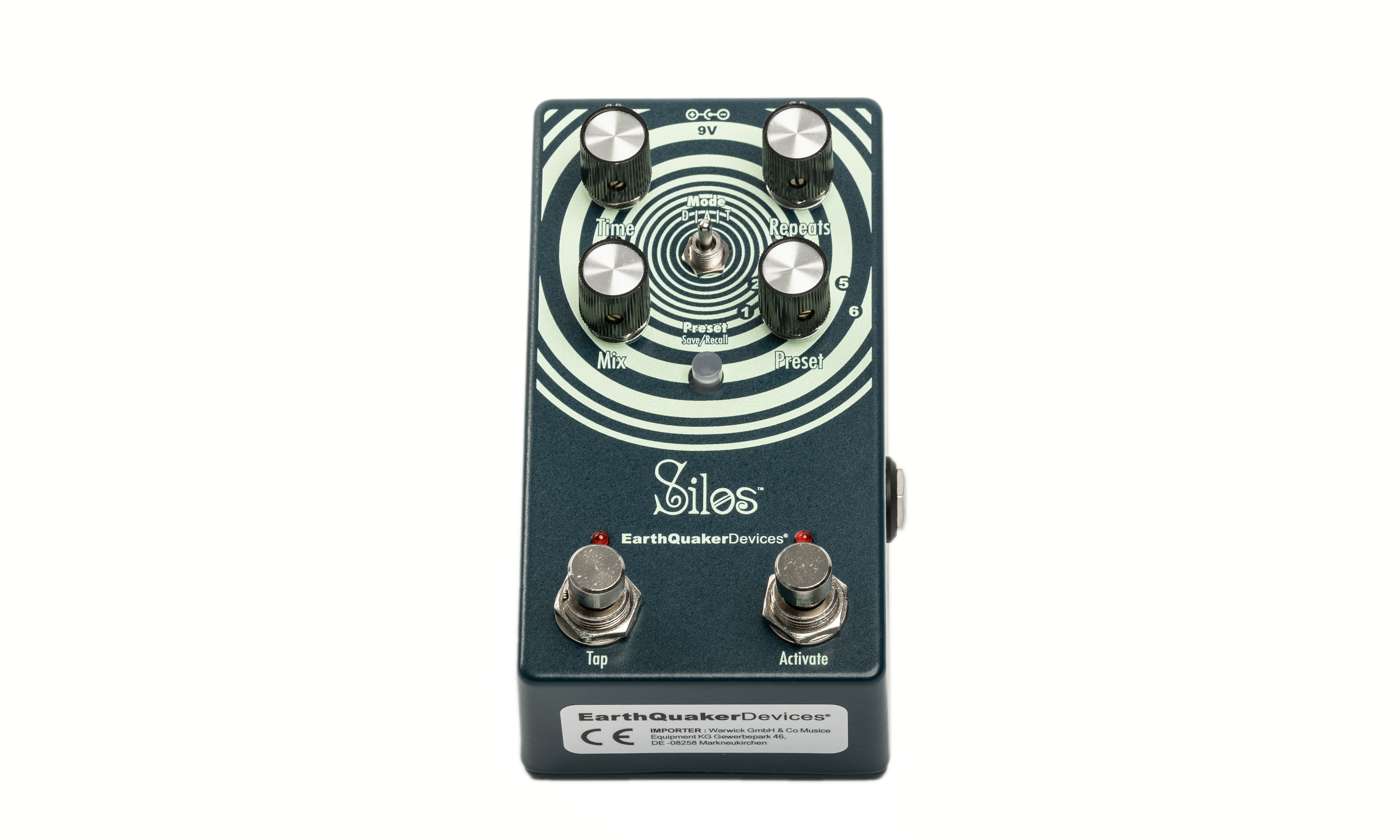 EarthQuaker Devices Silos Time Reflection Test - Bonedo