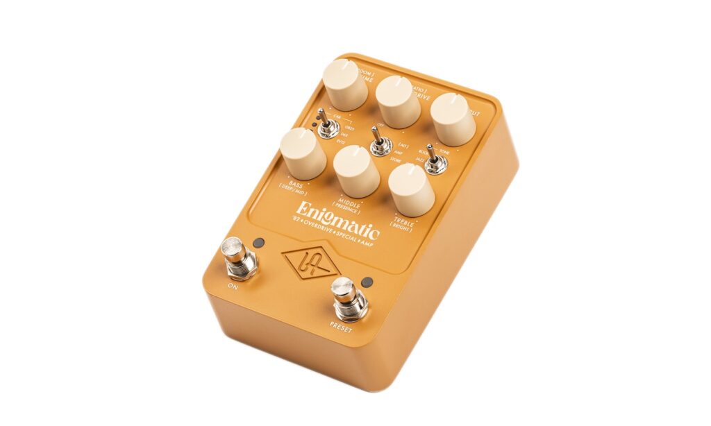 Universal Audio UAFX Enigmatic '82 Overdrive Test - Bonedo
