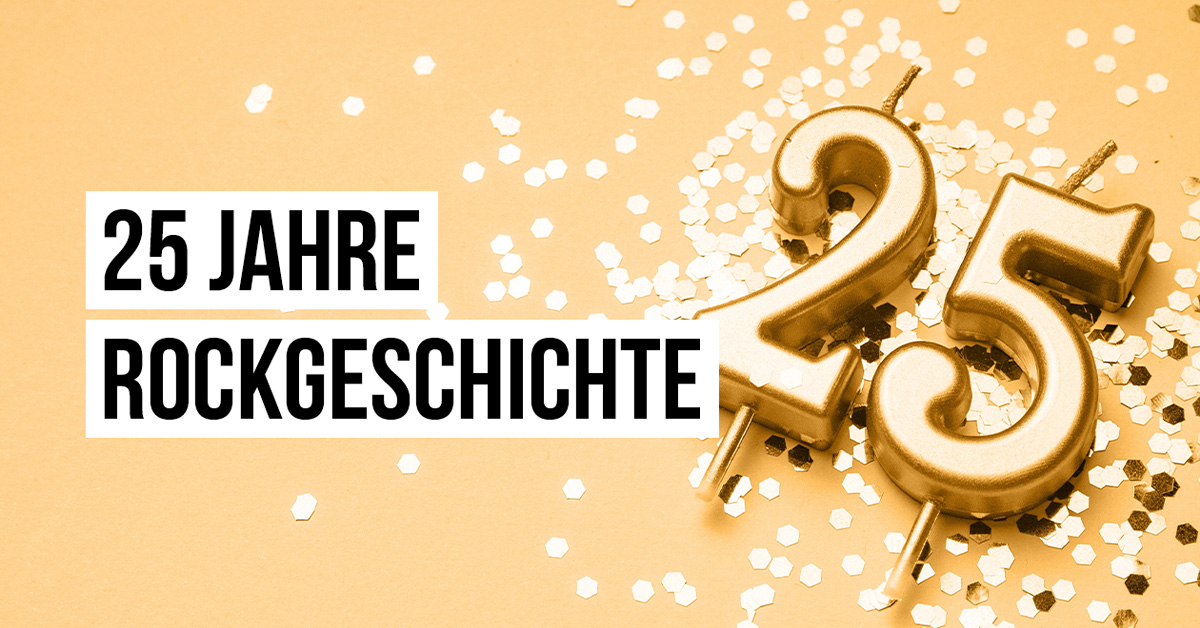 Ein Vierteljahrhundert Rockgeschichte - diese Songs werden 2025 25 Jahre alt Artikelbild