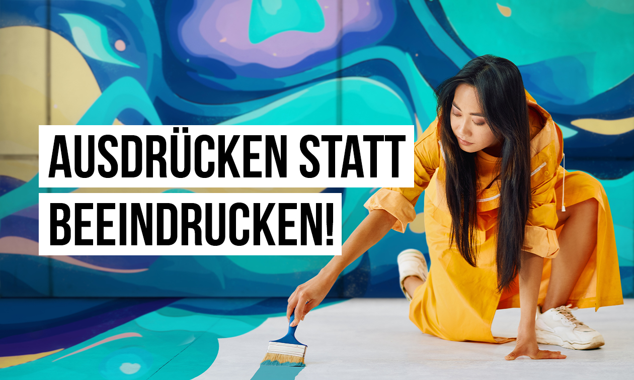 Ausdrücken statt beeindrucken! Wie ein unverfälschter Selbstausdruck Musiker*innen Kopfschmerzen ersparen kann Artikelbild