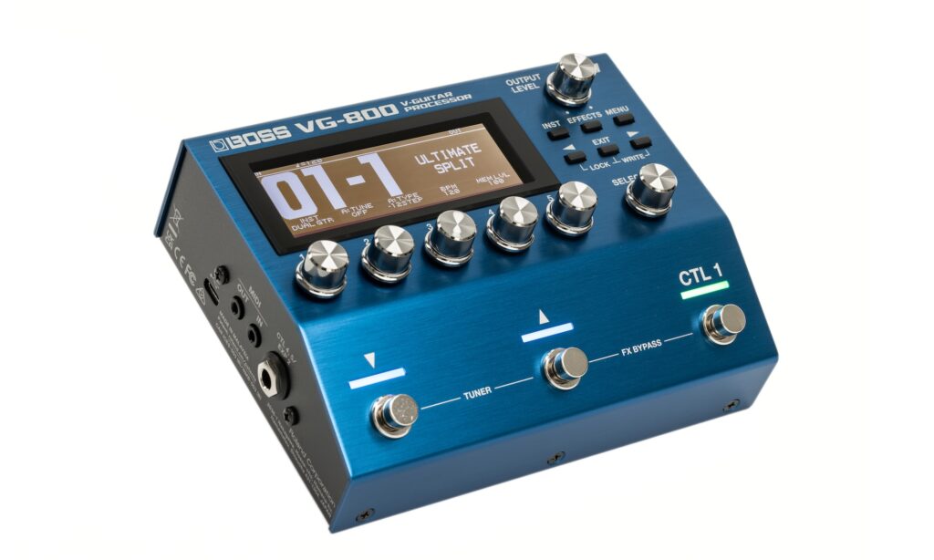 Boss VG-800 V-Guitar Processor Test - Bonedo