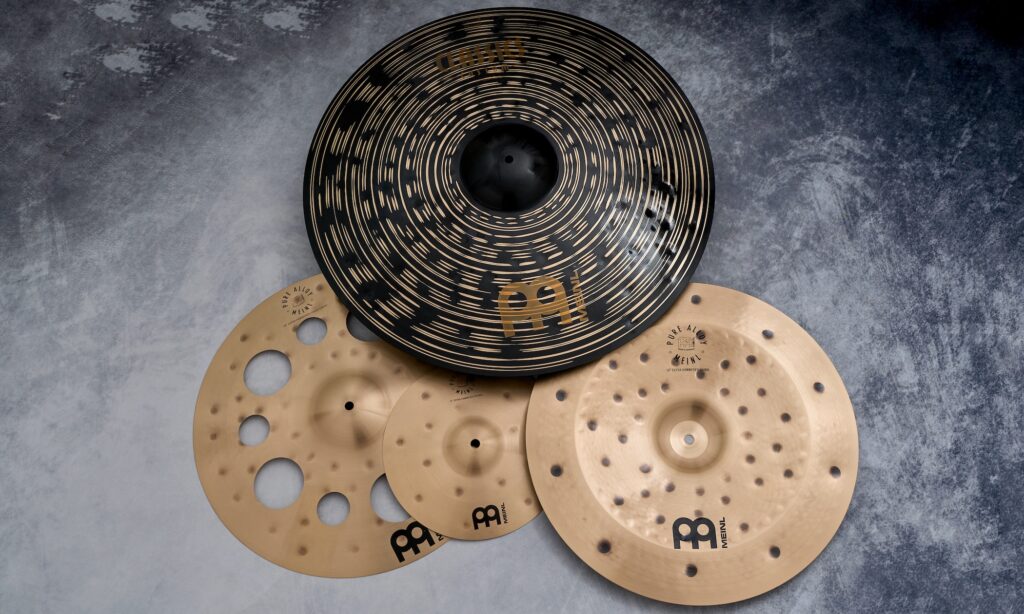 Meinl Classics Custom Dark 24" Ride und Pure Alloy Extra Hammered FX Cymbals Test