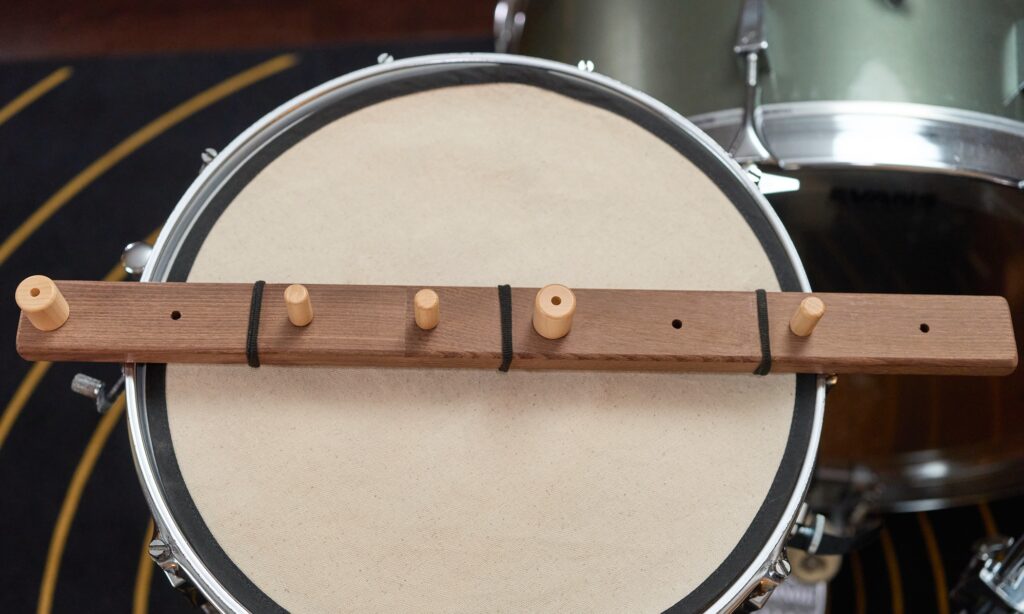 Beispiel eines einfachen Achtelgrooves mit Bass- und Snareschlägen.