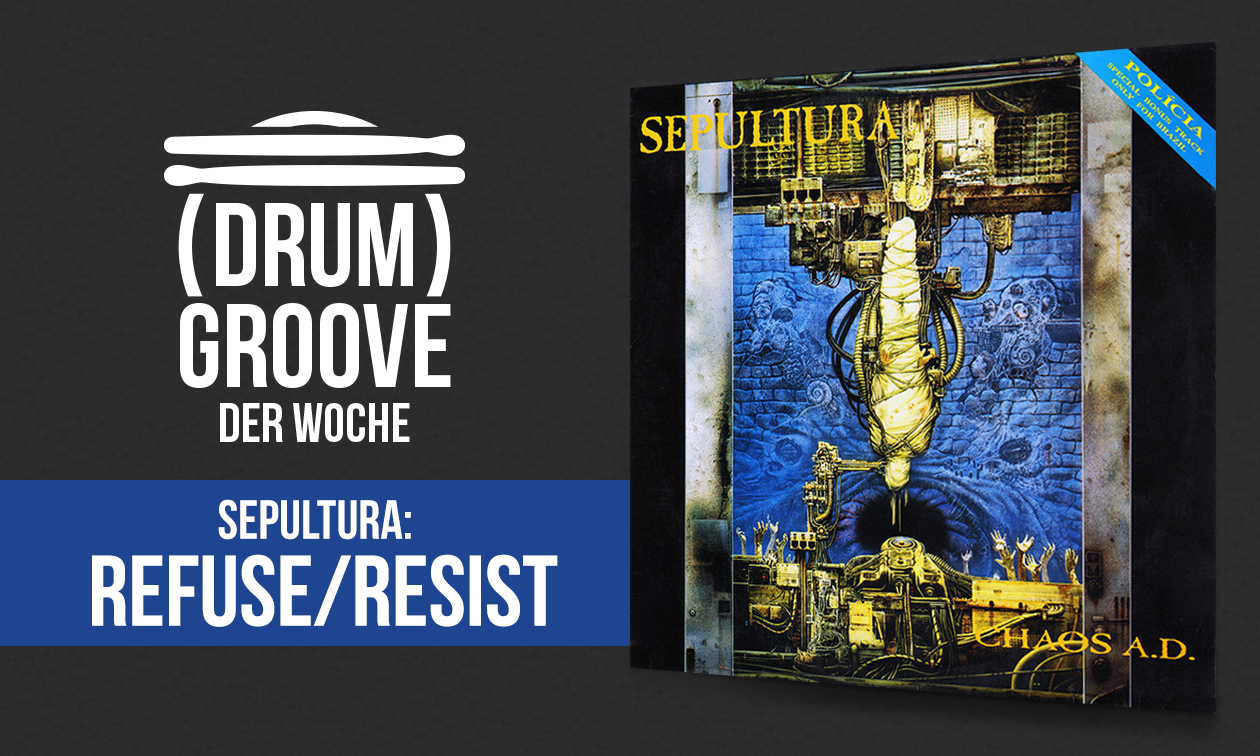 Sepultura: „Refuse/Resist“ auf dem Schlagzeug lernen (mit Noten und Audios) Artikelbild