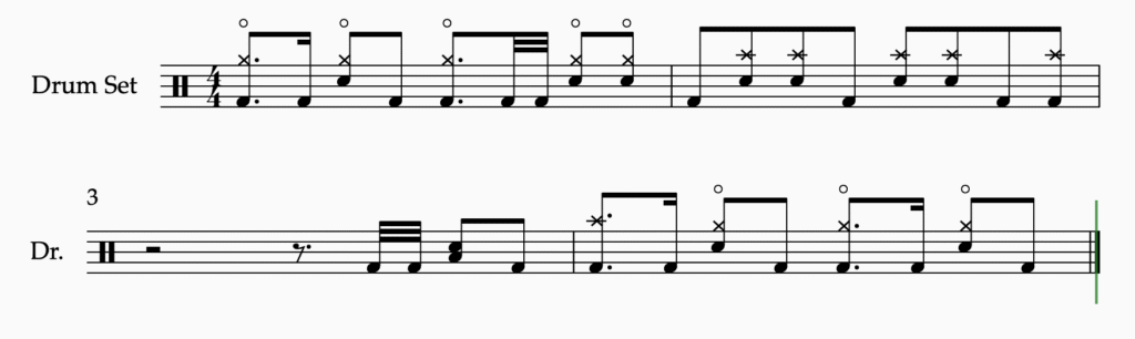 Pickup in den Chorus