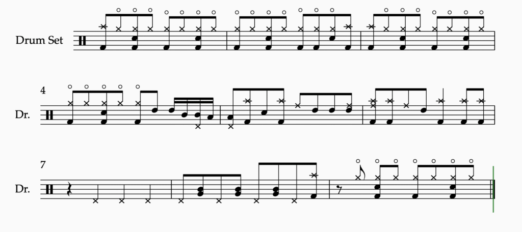 Pre-Chorus und Fill-in