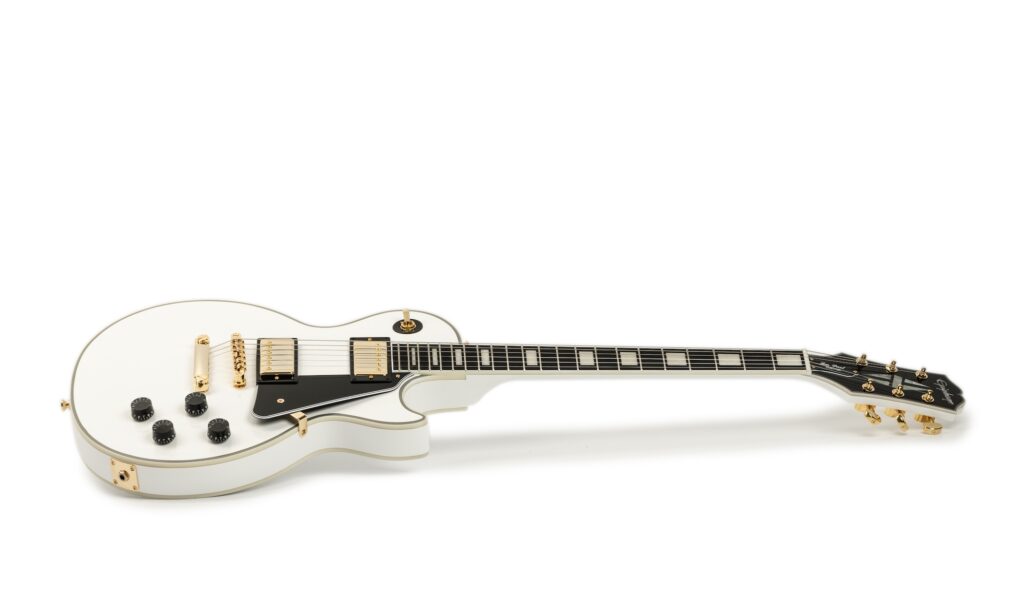 Epiphone Les Paul Custom Alpine White Test