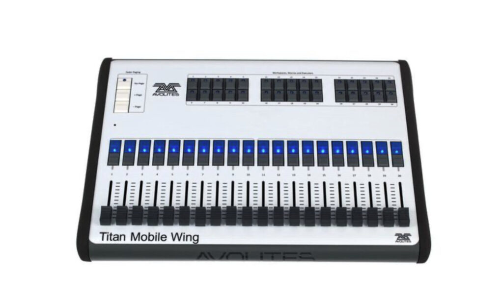 Faderwing zum Titan Mobile Moving Light Lichtsteuerpult