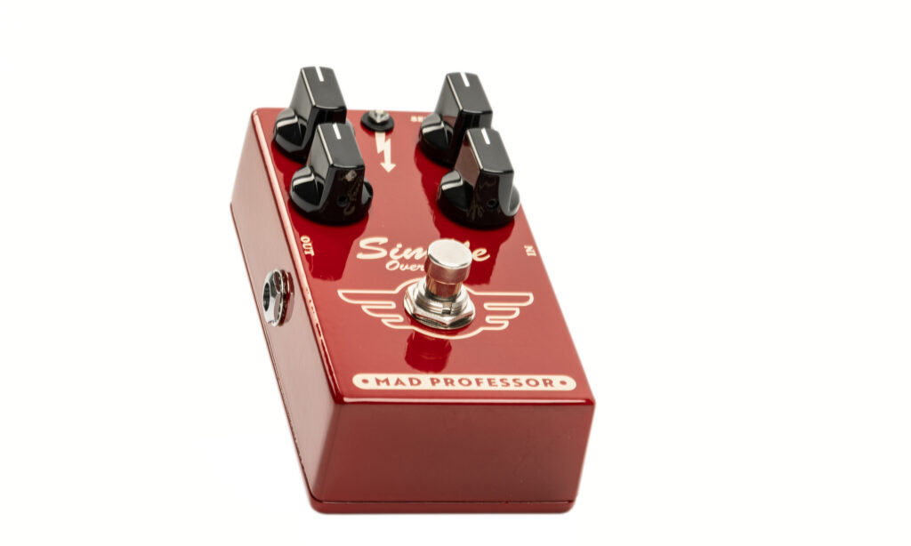 Das Mad Professor Simble MKII liefert charakterstarken Dumble-Style-Drive mit unverwechselbarem Vintage-Flair.