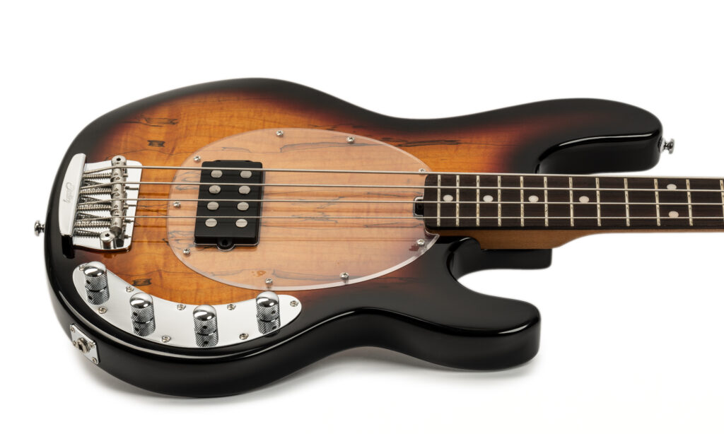 Sterling by Music ManStingRay RAY34 Spalted Maple