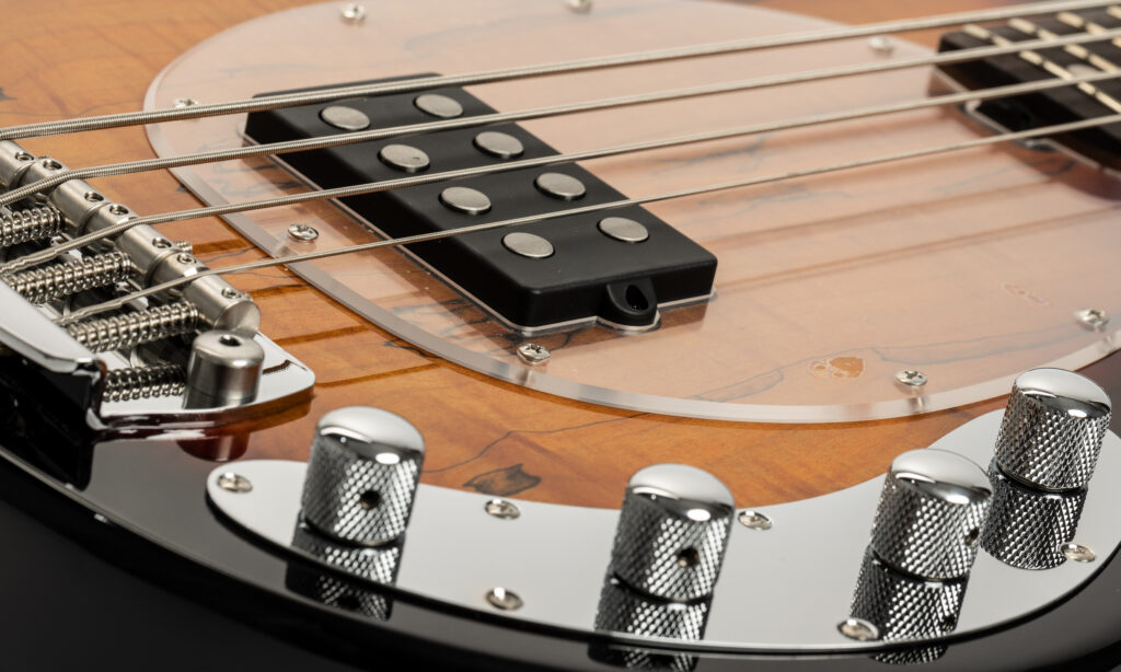 Sterling by Music Man StingRay RAY34 Spalted Maple