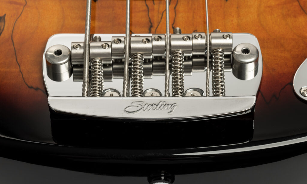 Sterling by Music ManStingRay RAY34 Spalted Maple