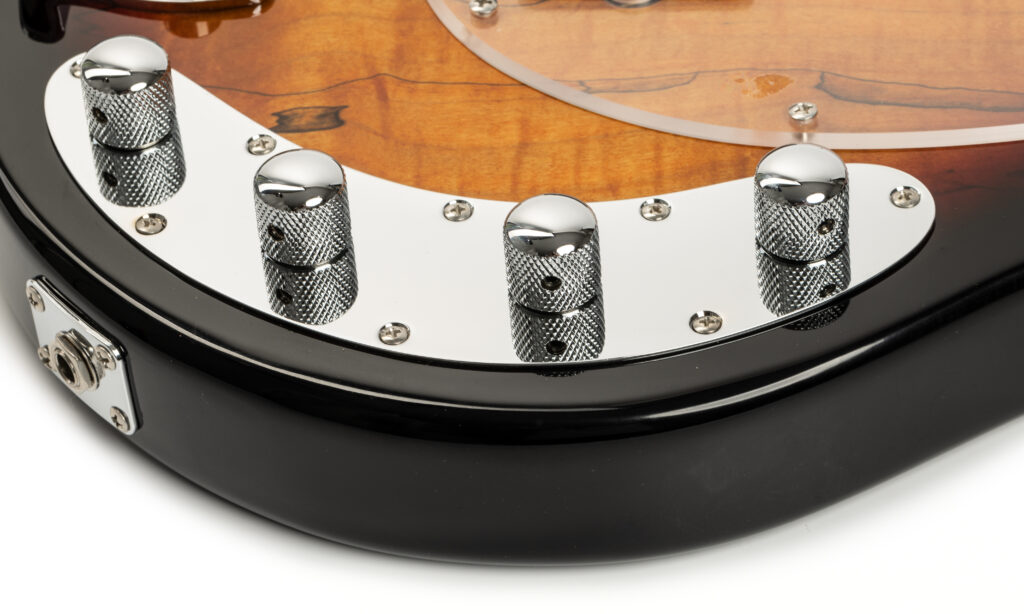 Sterling by Music Man StingRay RAY34 Spalted Maple