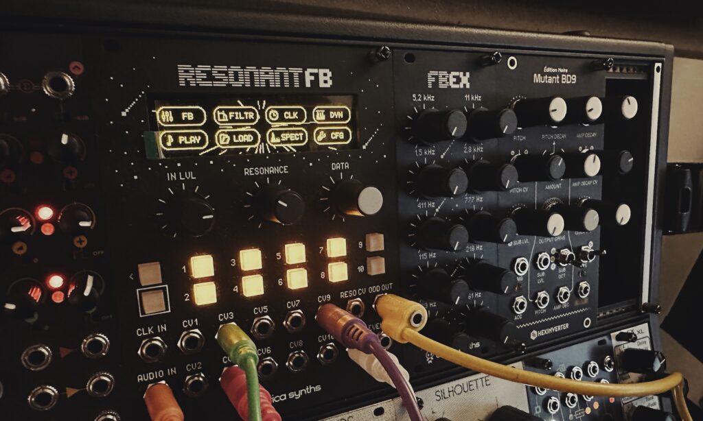 Erica Synths Graphic Resonant EQ Test