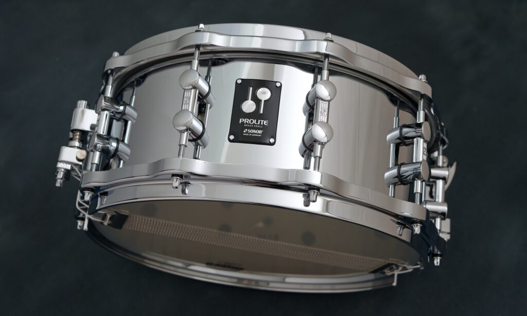 Sonor Chrome over Brass 14“ x 6“ Limited Edition Snare Test 