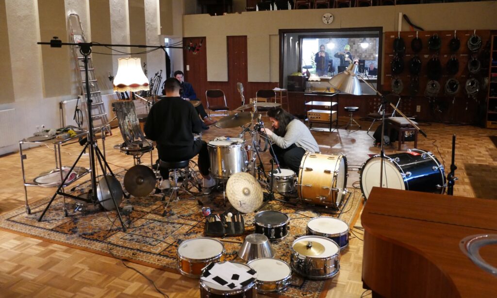 Drumrecording Workshop im Studio Nord 2025 (Bild: Max Gebhardt)