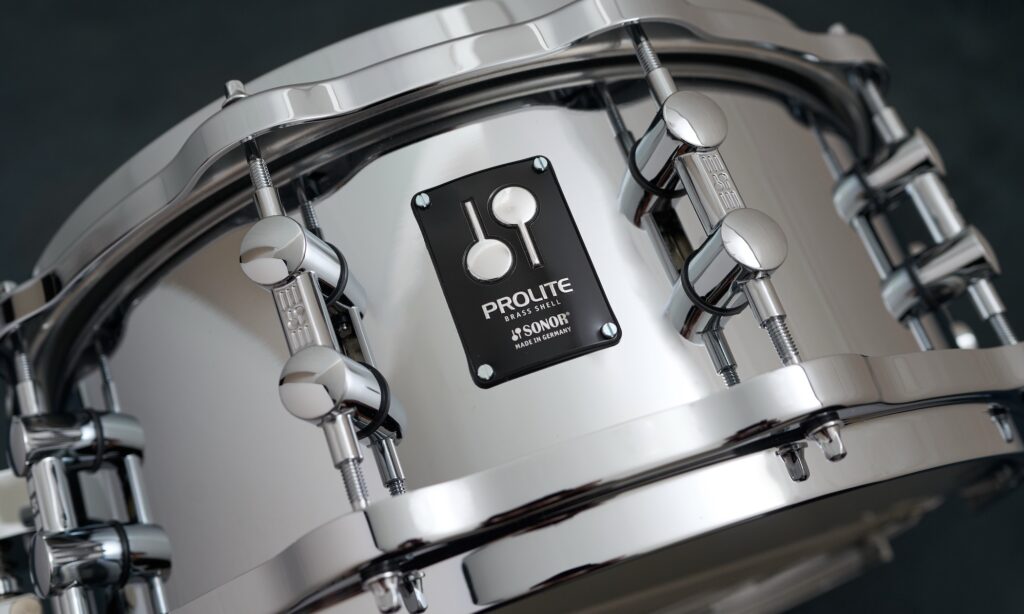 Sonor Prolite Chrome over Brass 14“ x 6“ Limited Edition Snare Test 
