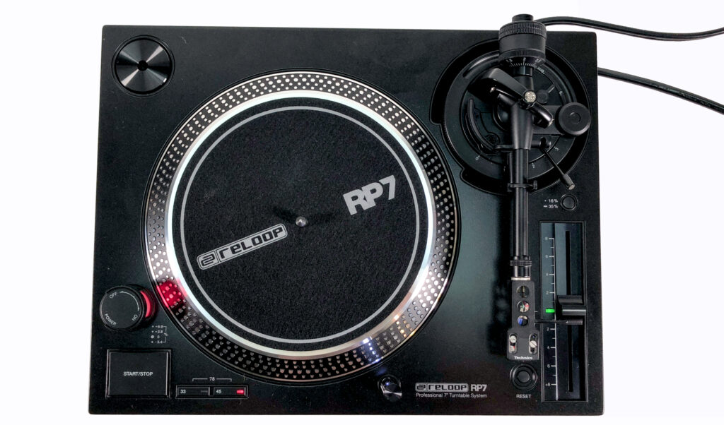 Reloop RP-7 von oben