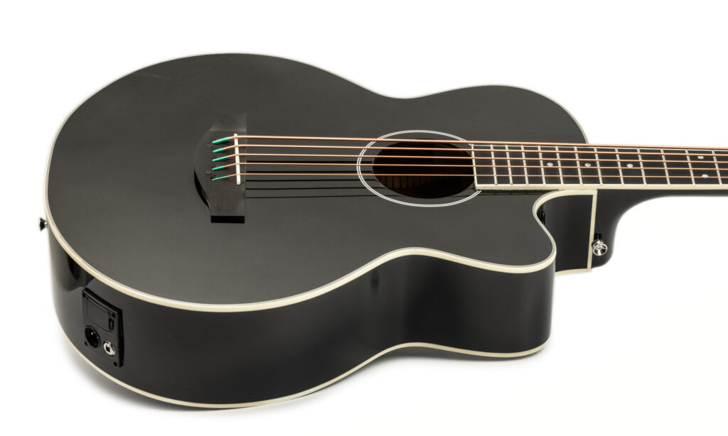 Harley Benton B-35 BK Acoustic Bass