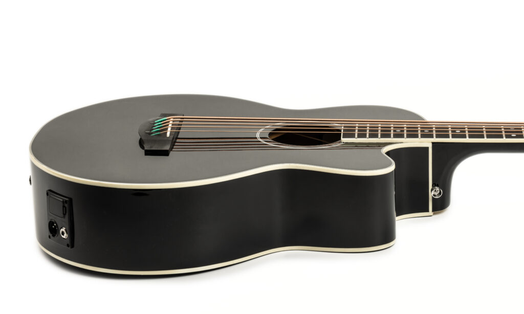 Harley Benton B-35 BK Acoustic Bass
