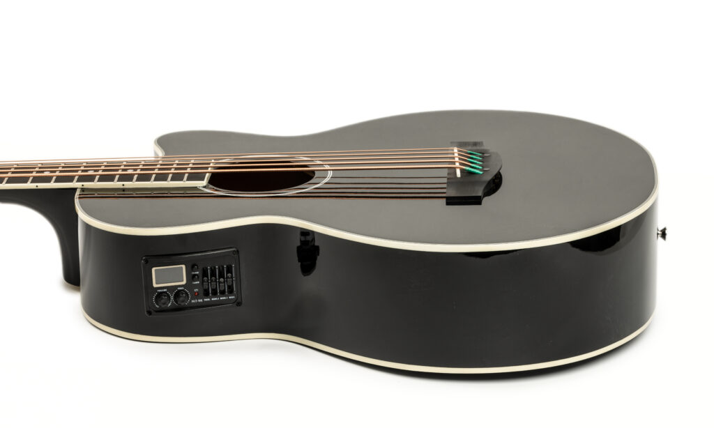 Harley Benton B-35 BK Acoustic Bass