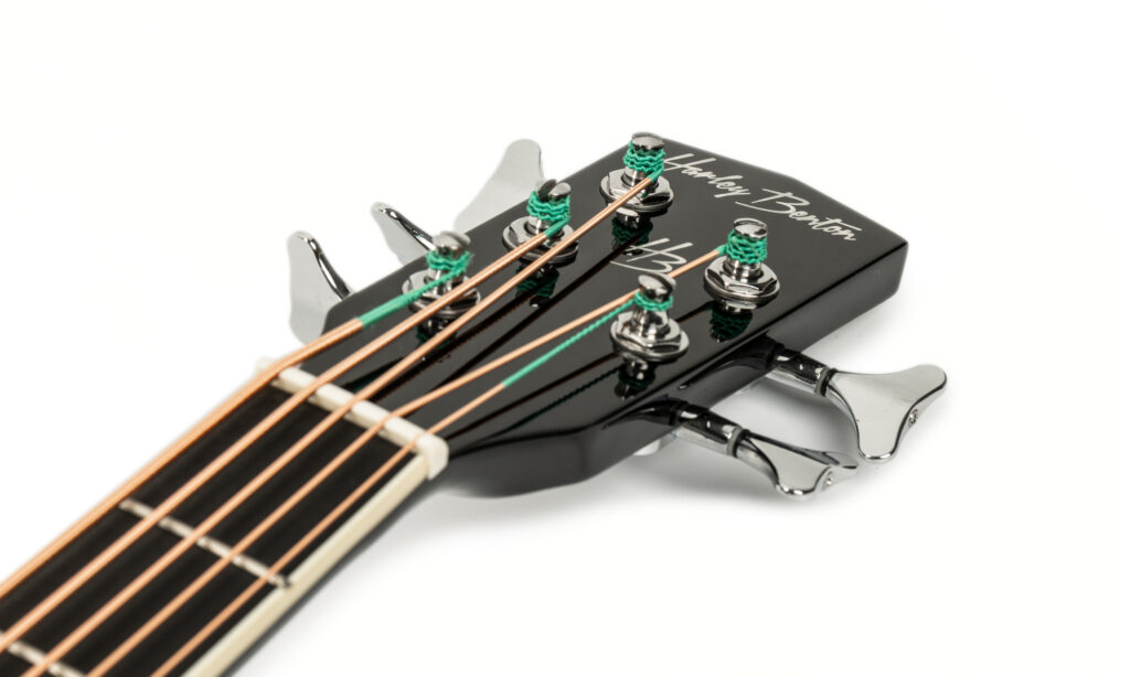 Harley Benton B-35 BK Acoustic Bass