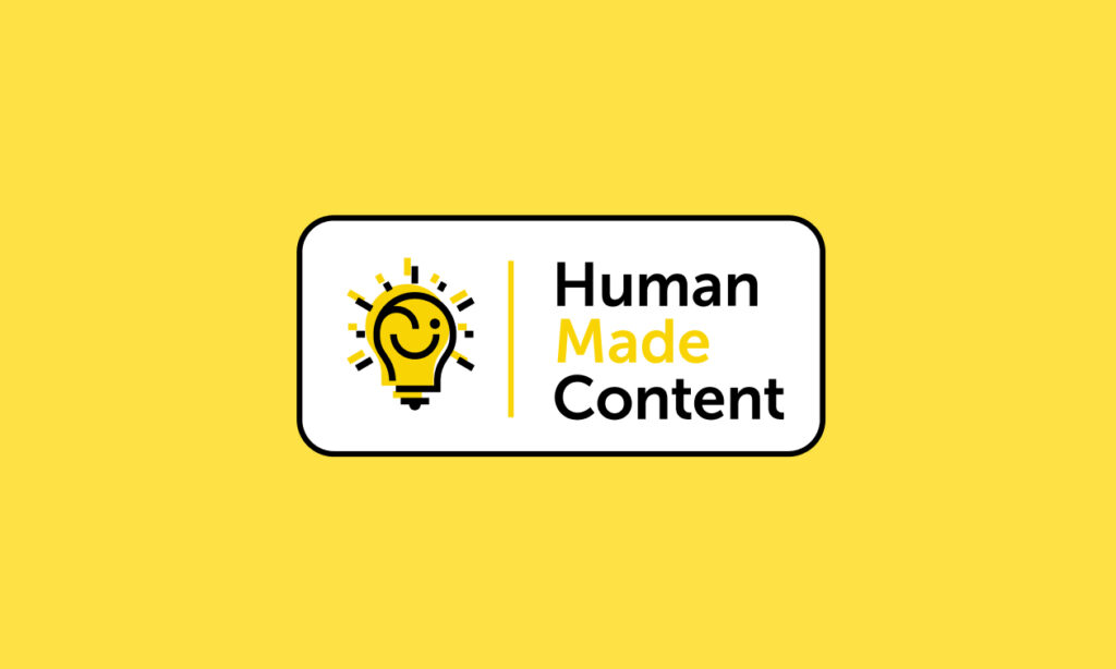 human made content