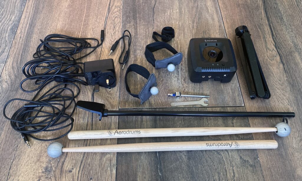 Aerodrums Air Percussion Set 2 Test