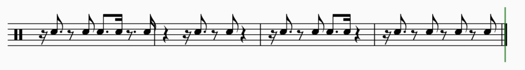 Mikro-Time Übung für Fortgeschrittene - Click Pattern