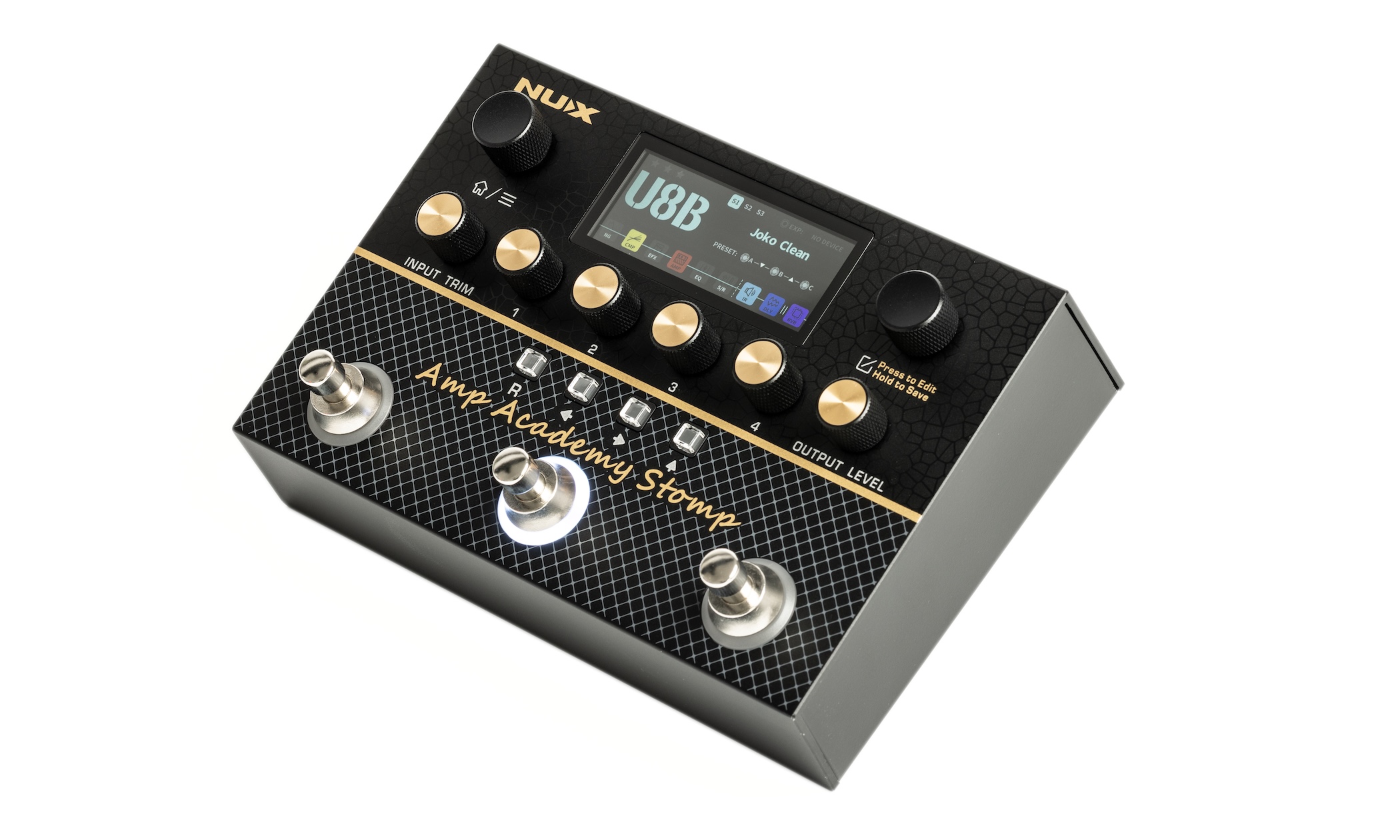 Nux Amp Academy Stomp Test - Bonedo