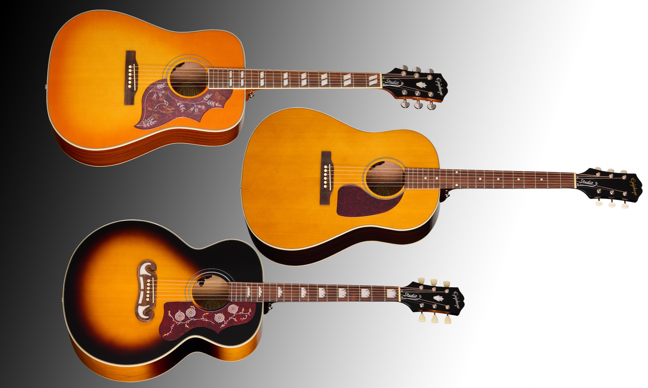 Epiphone Studio Acoustic Collection vorgestellt – tolle Original-Designs zu günstigen Preisen Artikelbild