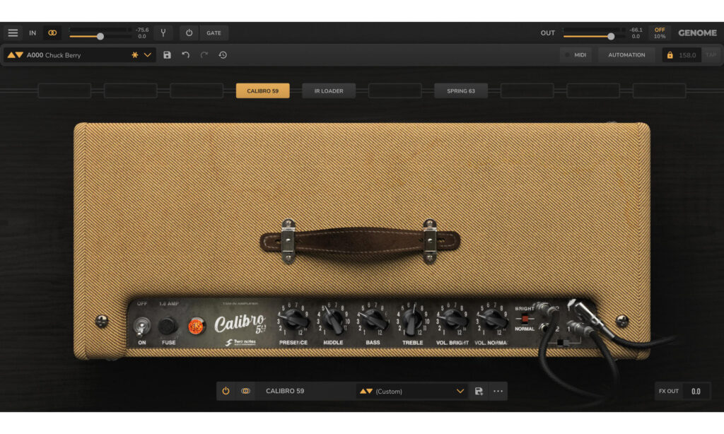 Soundvorschlag mit TwoNotes Genome PlugIn 