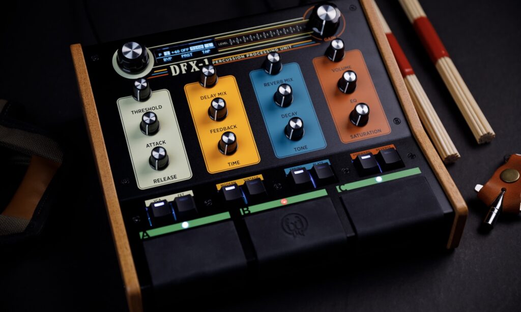 Walrus Audio präsentiert DFX-1 Percussion Processing Unit – entwickelt mit Aaron Sterling | Bildquelle: Walrus Audio