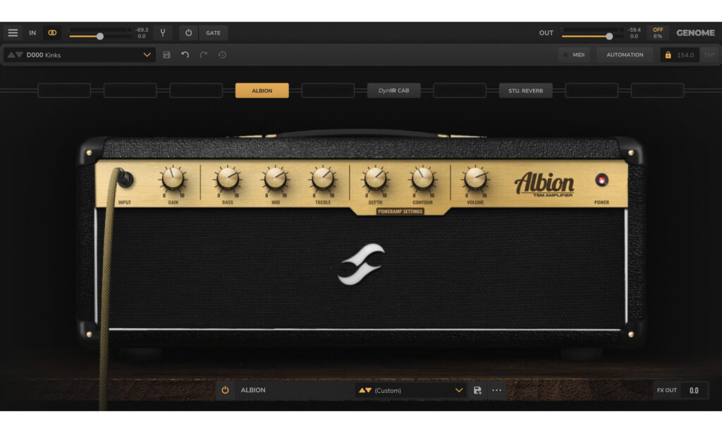 Soundvorschlag mit Two Notes Genome PlugIn 