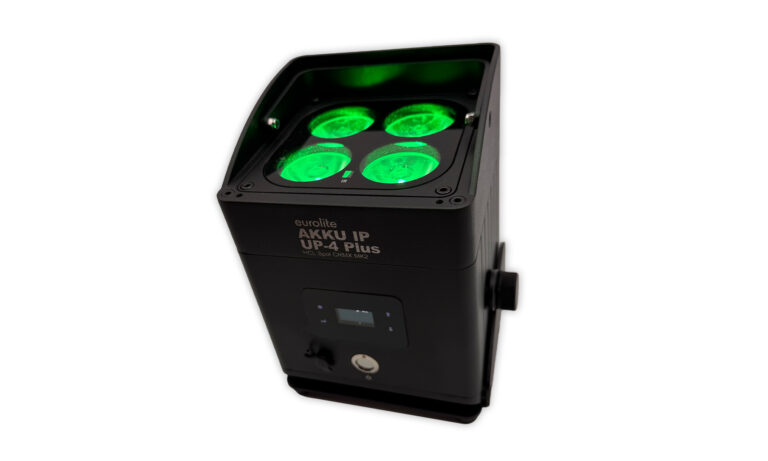 Eurolite AKKU IP UP-4 PLUS HCL Spot CRMX MK2 Test Artikelbild