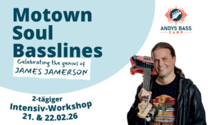 „Andys Bass Camp“: Qualifizierter Unterricht und Workshops von Andreas Reinhard Artikelbild