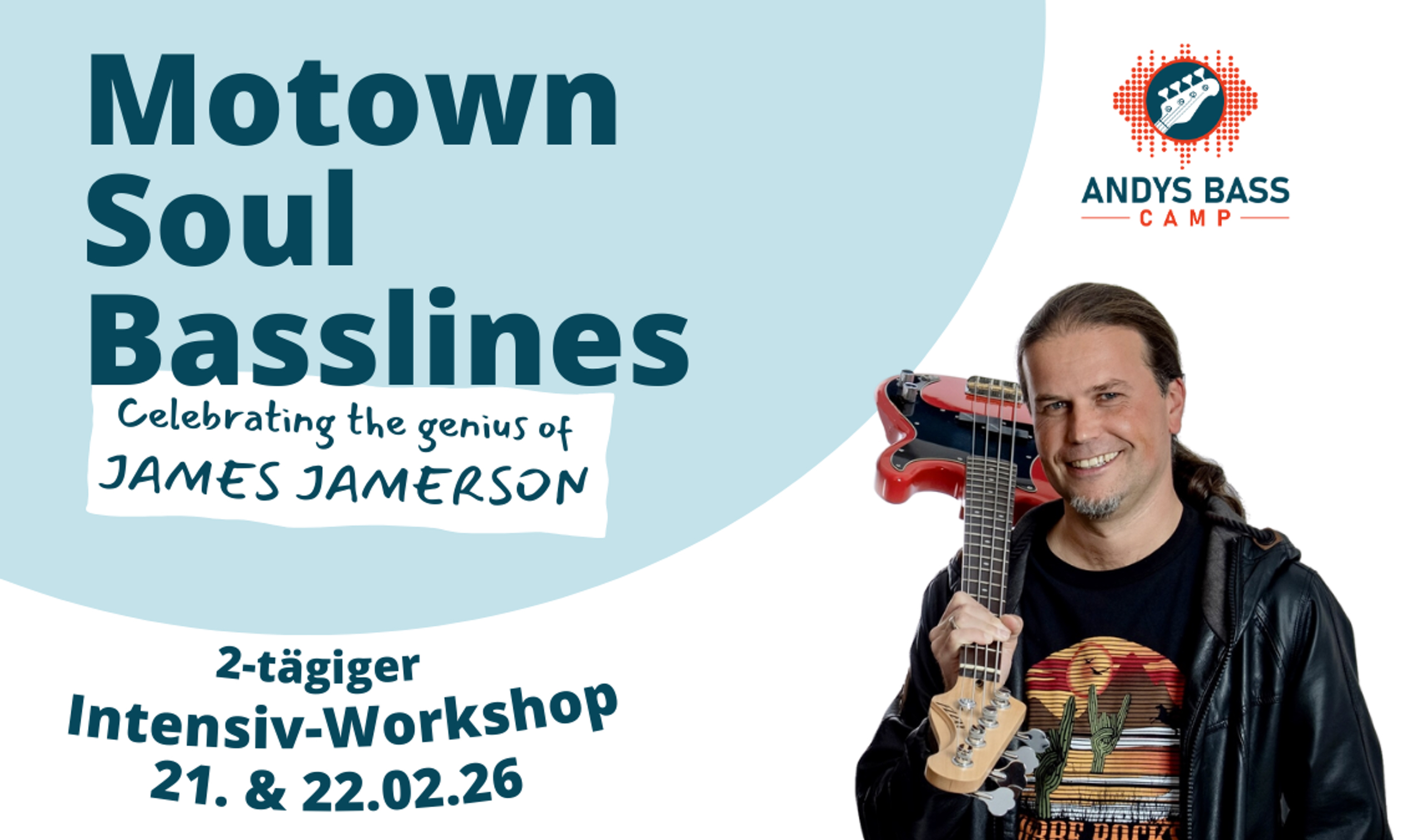 „Andys Bass Camp“: Qualifizierter Unterricht und Workshops von Andreas Reinhard Artikelbild