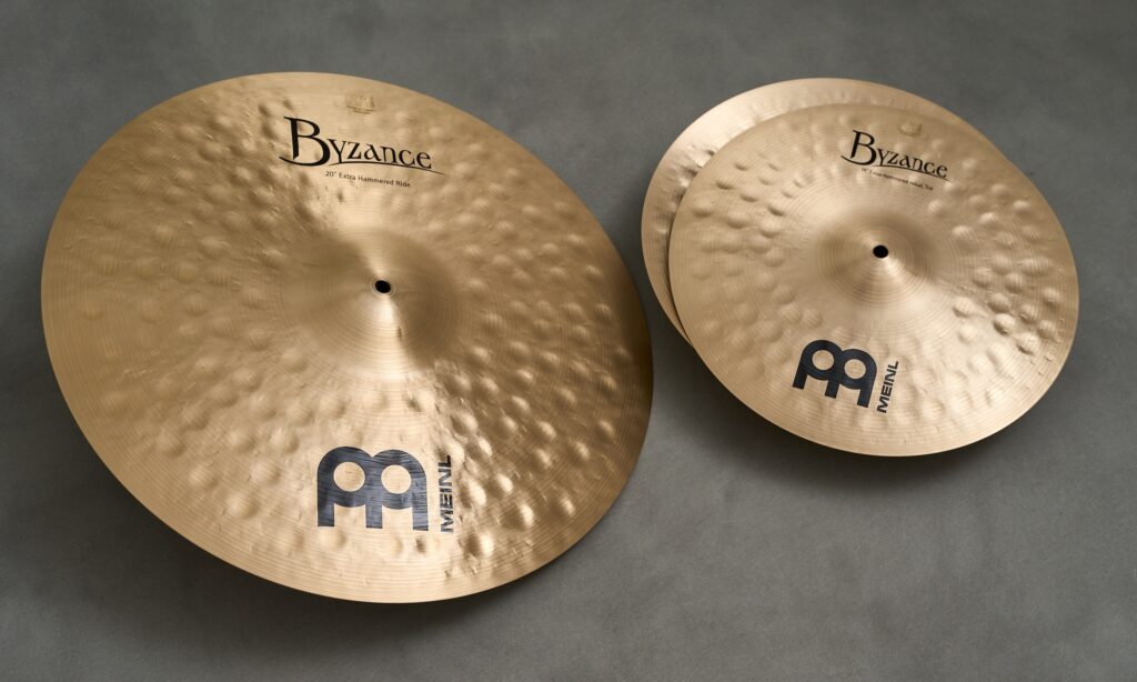 Meinl Byzance Traditional Extra Hammered 20“ Ride und 14“ Hi-Hat