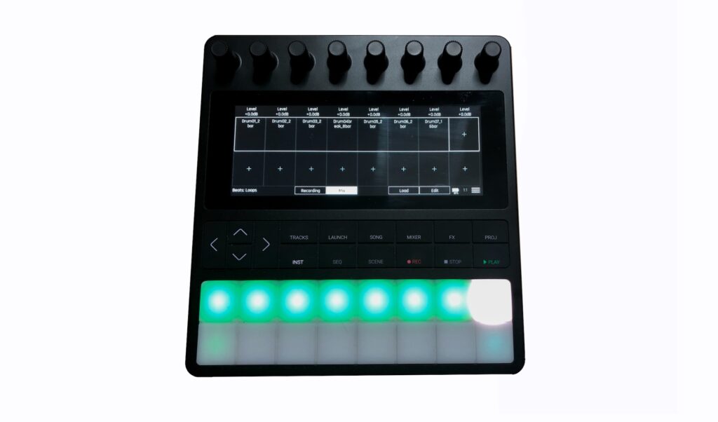 Mit 16 Loops pro Instrument kann die bento bis zu 128 Loops in einem Projekt verwalten – timestretched wohlgemerkt.