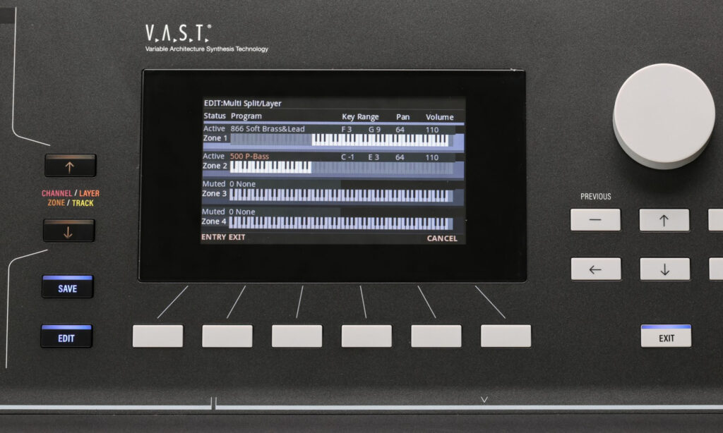 Die Soundgestaltung am Gerät fordert jeden Programmierer heraus.
