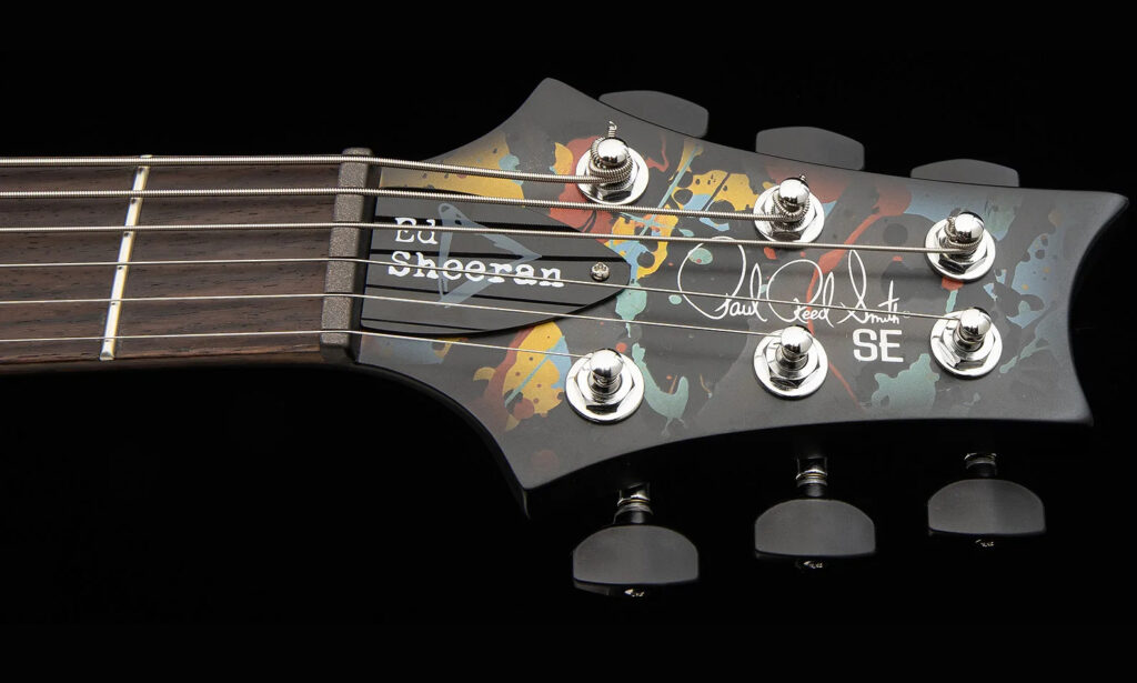PRS SE Ed Sheeran Cosmic Splash News