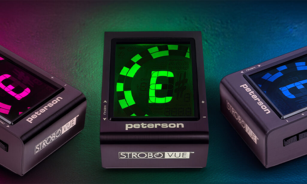 Peterson StroboVUE Tuner News